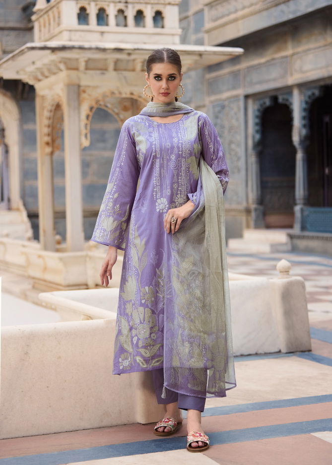 Splendor By Sadhana Khatli Work Printed Cotton Salwar Suits Wholesalers In Delhi